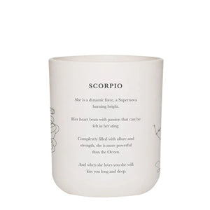 SCORPIO - LARGE CANDLE