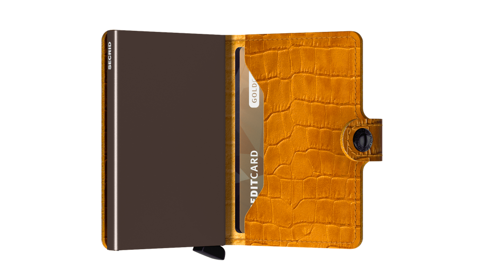 Miniwallet Cleo Ochre-Brown