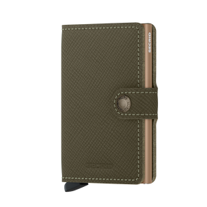 Miniwallet Saffiano Olive