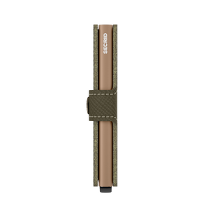Miniwallet Saffiano Olive