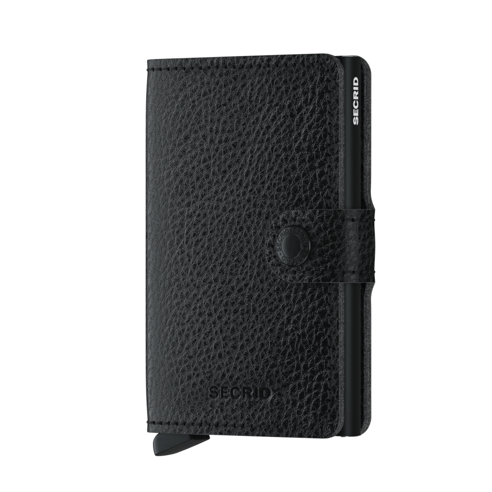 Miniwallet Veg Black-Black