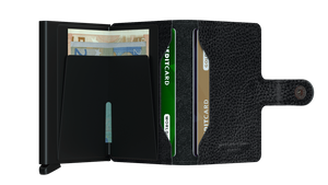 Miniwallet Veg Black-Black