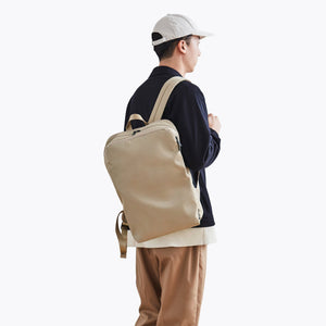 Simple Backpack in Beige