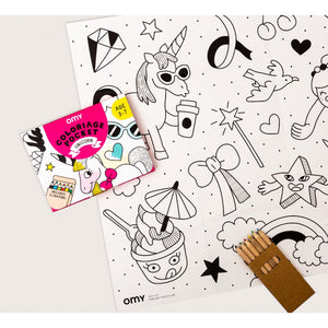 UNICORN - COLORING POCKET