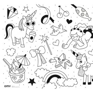 UNICORN - COLORING POCKET