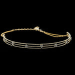 Pear Diamond Choker - YG