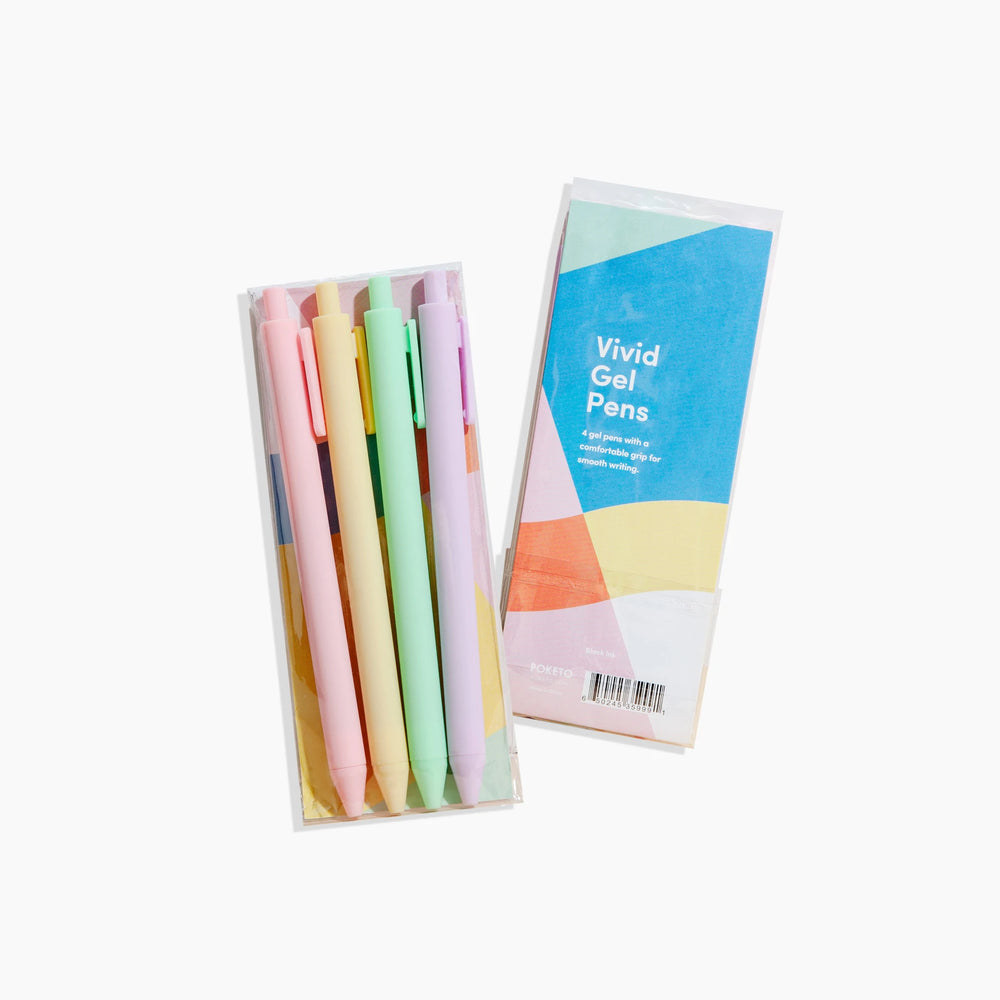 Vivid Gel Pen Pack in Pastel