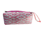 COTTON TOILETRY BAG - Pink Diamond