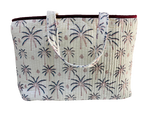 COTTON BEACH BAG - New Palm Tree