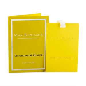 Lemongrass & Ginger Luxury Scented Card