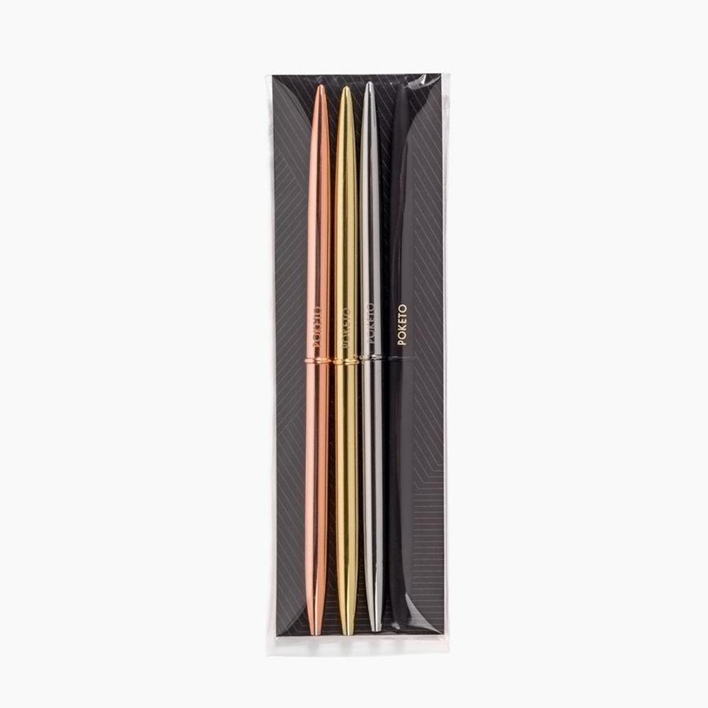 Slim Pen Set of 4 in Classic